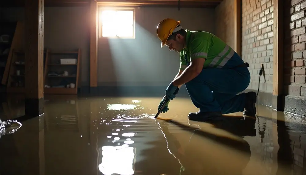 Professional water damage restoration services in Olmsted Falls, OH
